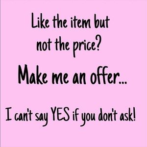 Love offers!!!!